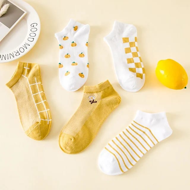 Women's Summer Cartoon Short Socks